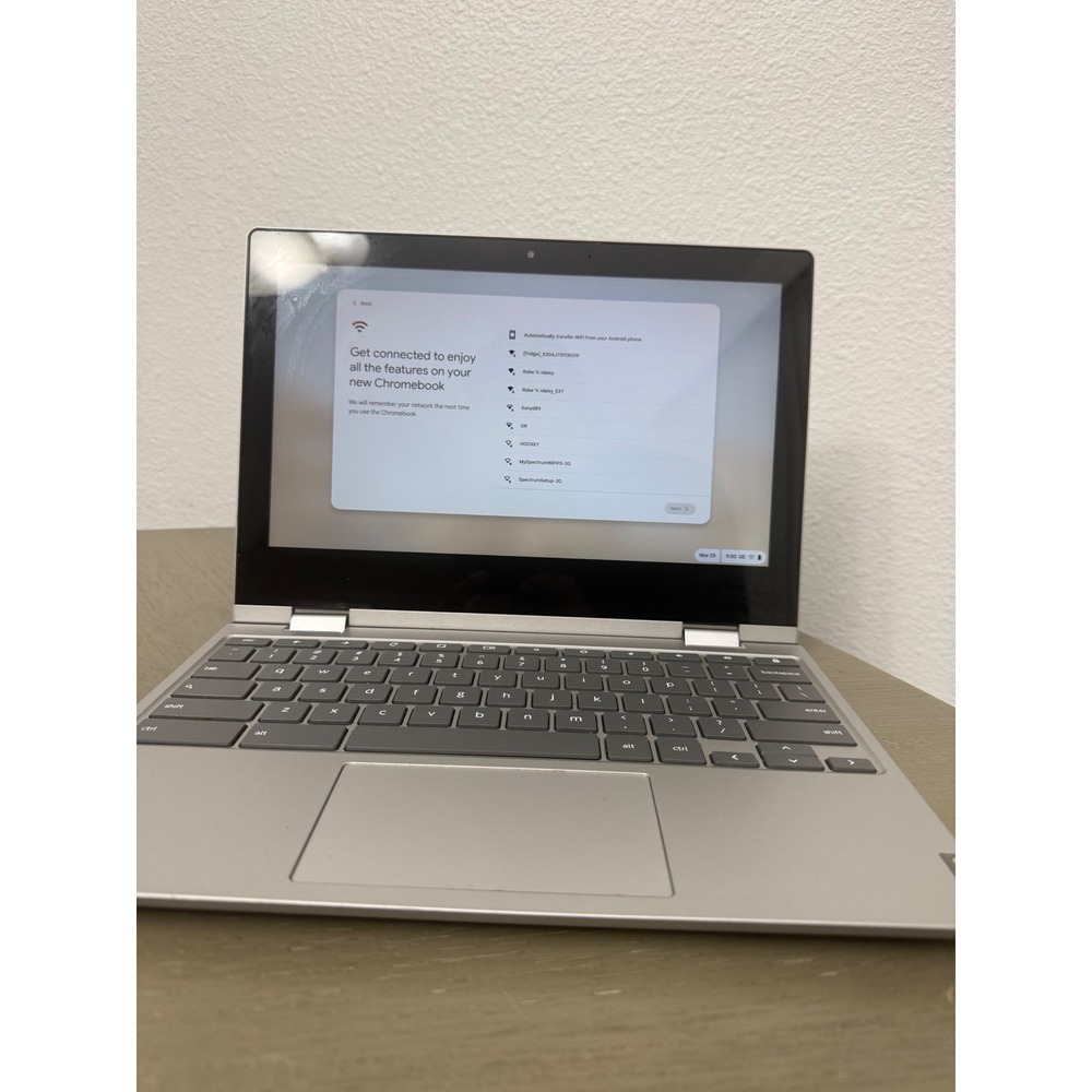 Lenovo Chromebook C340-11 Laptop 81TA 11.6" Touchscreen 2-in-1 Platinum Grey - Picture 5 of 8